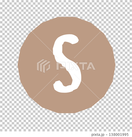 Brown, small-sized icon illustration Brown, small-sized icon illustration 138001995