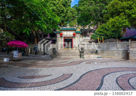 マカオ 世界遺産 閣（アマ寺院） 正門の風景 138002417