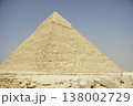 he Great Pyramid of Khufu at Giza Plateau under Hazy Desert Sky, Ancient Wonder 138002729