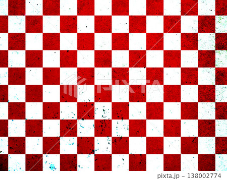背景、和柄、金、和、素材、市松模様、和風、模様、和紙、正月、テクスチャ 138002774