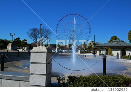 晴れた朝の葛西臨海公園 東京 晴れた朝の葛西臨海公園 東京 138002925