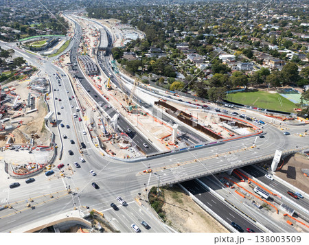 North East Link Under Construction in Melbourne Australia North East Link Under Construction in Melbourne Australia 138003509
