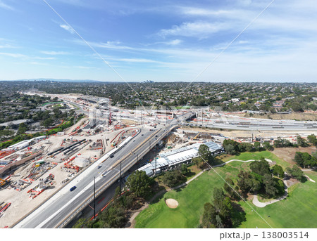 North East Link Under Construction in Melbourne Australia North East Link Under Construction in Melbourne Australia 138003514