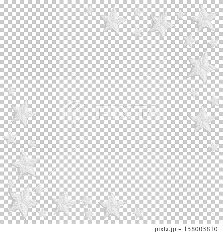 [Pastel Pop Star Frame] Hand Embroidery Illustration Material 138003810