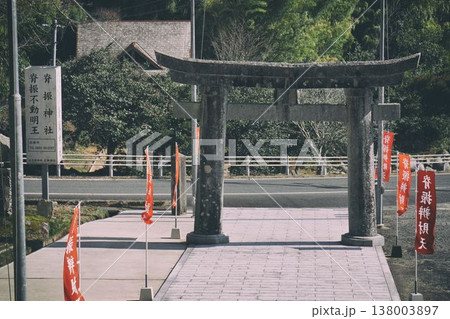 背振神社の鳥居 背振神社の鳥居 138003897