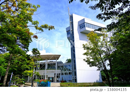 緑が丘公園展望台の景観　(北海道苫小牧市) 138004135