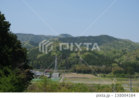 岐阜県不破郡関ケ原町_徳川家康最初陣跡からの景色2_2025年4月 岐阜県不破郡関ケ原町_徳川家康最初陣跡からの景色2_2025年4月 138004164
