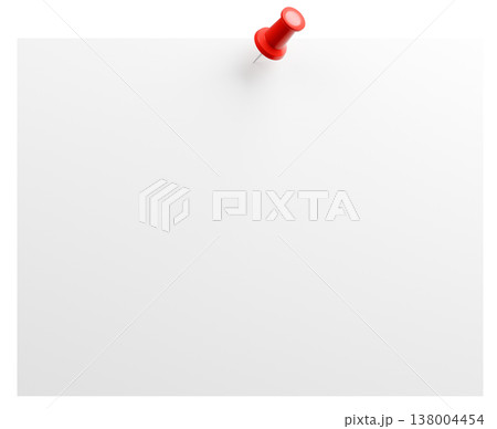 3D背景素材_画鋲_紙 3D背景素材_画鋲_紙 138004454