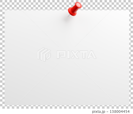 3D背景素材_画鋲_紙 3D背景素材_画鋲_紙 138004454
