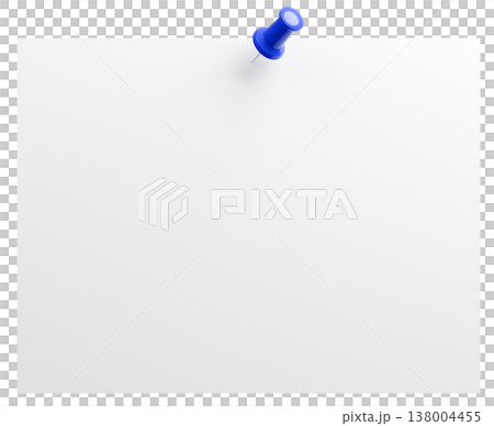 3D背景素材_画鋲_紙 3D背景素材_画鋲_紙 138004455