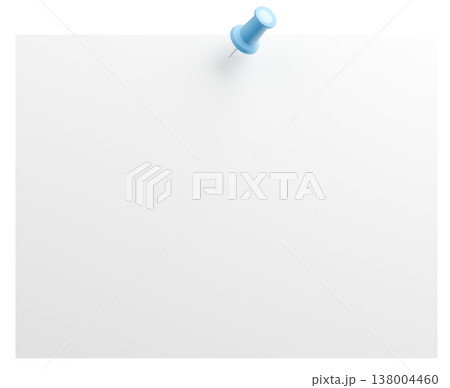 3D背景素材_画鋲_紙 3D背景素材_画鋲_紙 138004460