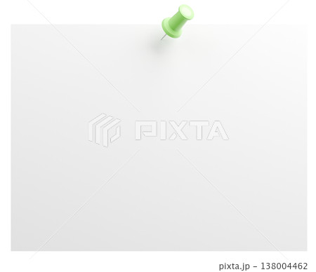3D背景素材_画鋲_紙 3D背景素材_画鋲_紙 138004462
