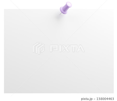 3D背景素材_画鋲_紙 3D背景素材_画鋲_紙 138004463
