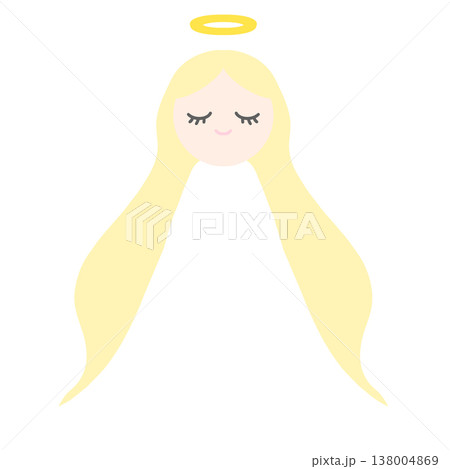 祈る金髪の天使 138004869