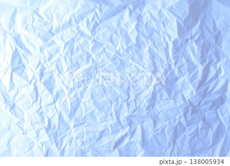 背景テクスチャー　しわくちゃな紙のイメージ 138005934