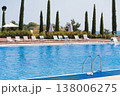 Peaceful Sunny Retreat. Calm Resort Environment Featuring Bright Sunlight And Peaceful Surroundings 138006275