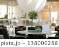 Relaxed Communal Space Ambiance. Bright Hollowness Featuring Round Table And Terrarium Calendar 138006288