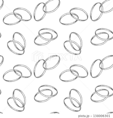 Seamless pattern of the cuting onion. Vector ink handmade illustration. For packaging design, cards, cover, prints, product labels and fabric. Seamless pattern of the cuting onion. Vector ink handmade illustration. For packaging design, cards, cover, prints, product labels and fabric. 138006301