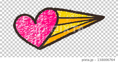 Cute heart icons with onomatopoeia to express love at first sight Cute heart icons with onomatopoeia to express love at first sight 138006764