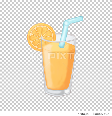 glass of fresh orange juice glass of fresh orange juice 138007492