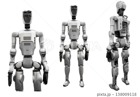 Industrial Robotic Machine isolated on white background. (With clipping path) Industrial Robotic Machine isolated on white background. (With clipping path) 138009118