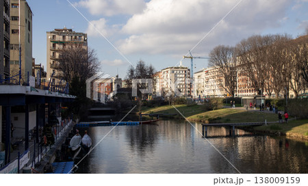the canal in the city the canal in the city 138009159