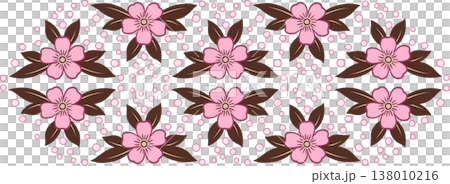 Floral design element of calm pastel colors Floral design element of calm pastel colors 138010216
