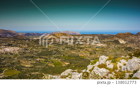 Spanish mountains landscape Spanish mountains landscape 138012773