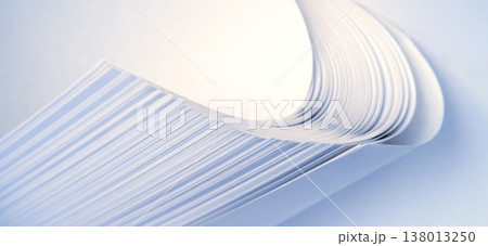 Abstract background from white sheets of paper Abstract background from white sheets of paper 138013250