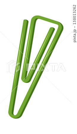 Paperclip Standing Upright Elongated Loop 138013262
