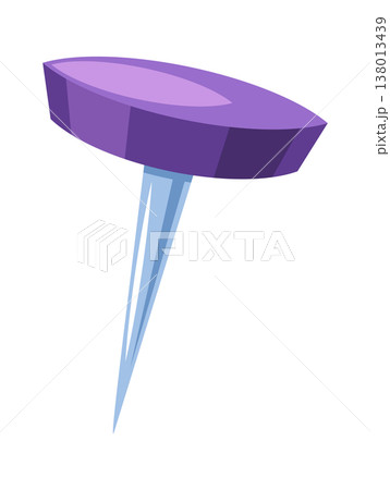 Pushpin Glossy Head Metal Point Pushpin Glossy Head Metal Point 138013439