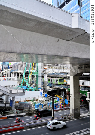 渋谷・渋谷駅周辺再開発工事 渋谷駅西口 渋谷・渋谷駅周辺再開発工事 渋谷駅西口 138013931