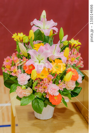 式典の壇上花 式典の壇上花 138014666