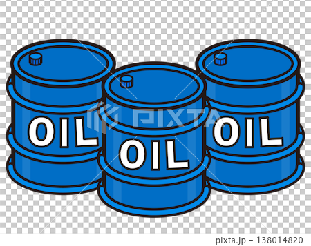 Oil Tank Illustration Set 4 138014820