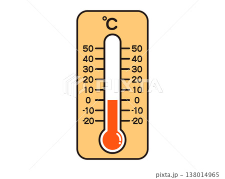 温度計のイラスト素材3 138014965