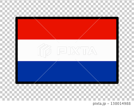 オランダの国旗のイラスト素材4 138014988