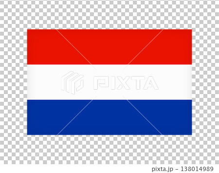 オランダの国旗のイラスト素材3 138014989