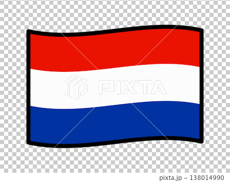 オランダの国旗のイラスト素材2 138014990