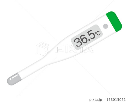 体温計のイラスト素材 138015051
