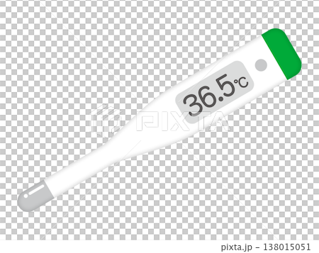 体温計のイラスト素材 138015051