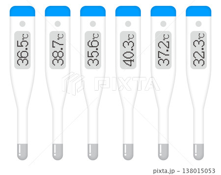 体温計のイラスト素材セット 138015053