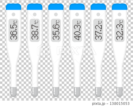 体温計のイラスト素材セット 138015053