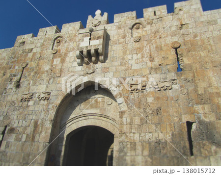 The Lions' Gate in the Old City of Jerusalem 138015712