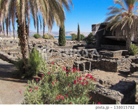 Archaeological excavations of the ancient city of Capernaum 138015782