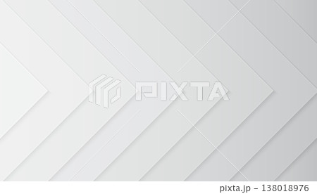 Abstract gray gradient corner lines overlap on white background, Vector illustration 138018976
