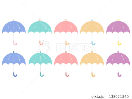 シンプルな傘のアイコン｜傘,雨具,天気,梅雨 138021840