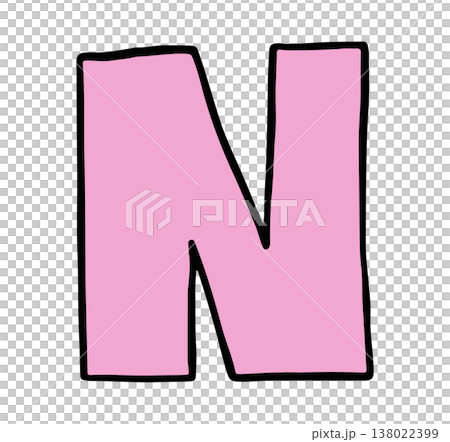 Hand writing N alphabet letter for a to z, font, typography, text, message, initials, card, sticker, tattoo, education book, name design, shirt print, brooch, pin, patch, icon, kid drawing style Hand writing N alphabet letter for a to z, font, typography, text, message, initials, card, sticker, tattoo, education book, name design, shirt print, brooch, pin, patch, icon, kid drawing style 138022399