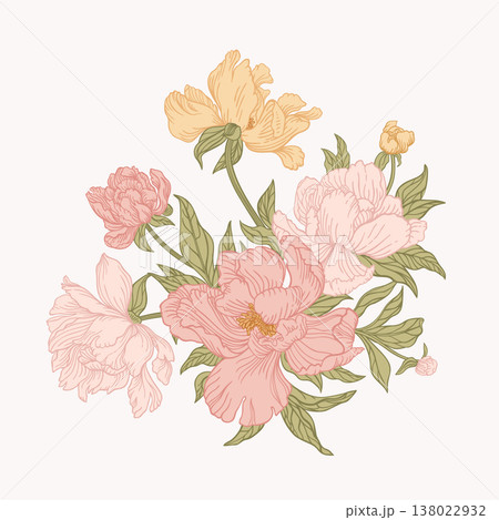 Floral illustration 138022932