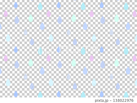 雨と雨粒のシンプルなパターンイラスト|雨,雨粒,水滴,天気 雨と雨粒のシンプルなパターンイラスト|雨,雨粒,水滴,天気 138022976