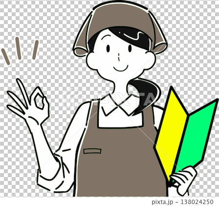 圖解:兼職女員工正在指導一名初學者。 圖解:兼職女員工正在指導一名初學者。 138024250